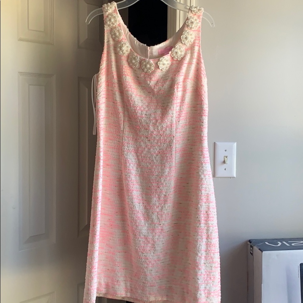 Lilly Pulitzer sleeveless dress with keyhole back